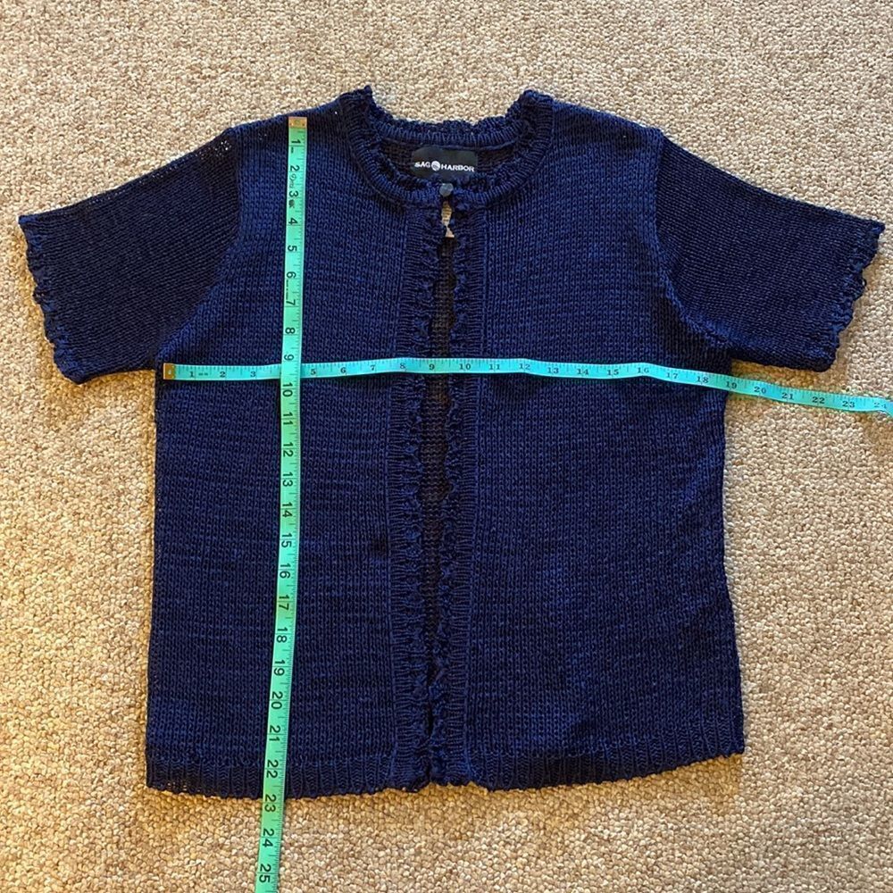 SAG HARBOR Cardigan Sweater - Picture 5 of 6